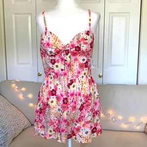 AUW floral romper XL